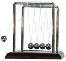 Прибор для демонстрации закона сохранения импульса