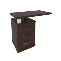 Тумба приставная с топом для прямоугольного стола First, 900х500х765 мм