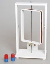 Прибор для демонстрации вращения рамки в магнитном поле (с магнитами)