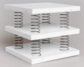 Прибор для демонстрации упругих деформаций