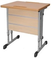 Стол ученический одноместный, регулируемый