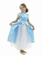 Детский карнавальный костюм Принцесса Люкс (рост от 104 до 146 см)