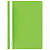 Скоросшиватель пластиковый BRAUBERG, А4, 130/180 мкм, салатовый, 228674