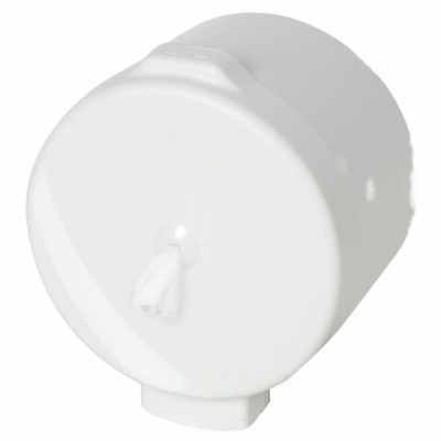 Диспенсер для туалетной бумаги LAIMA PROFESSIONAL ORIGINAL (Система T8), белый, ABS-пластик, 605769