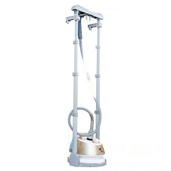 Отпариватель KITFORT KT-913, 2000 Вт, пар 35 г/мин, резервуар 1,3 л, 4 режима, 2 насадки, золотистый