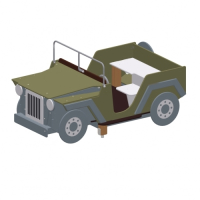 Детский игровой комплекс ГАЗ-64