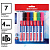 Маркер-краска лаковый EXTRA (paint marker) 4 мм, НАБОР 7 цветов, УСИЛЕННАЯ НИТРО-ОСНОВА, BRAUBERG, 152001