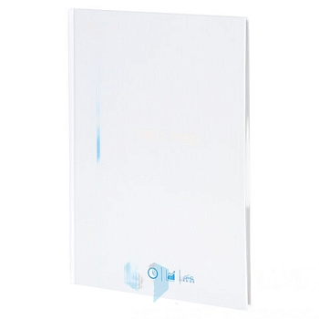 Книга учета 96 л., линия, твердая, картон, глянцевая, типографский блок, А4 (200х290 мм), STAFF, 130221