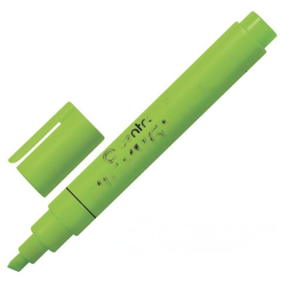 Текстовыделитель CENTROPEN, ЗЕЛЕНЫЙ, с клипом, линия 1-4,6 мм, 8852, 4 8852 0059