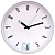 Часы настенные TROYKA 77777710, круг, белые, белая рамка, 30,5х30,5х5 см