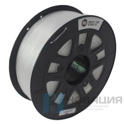 ABS пластик 1,75 SolidFilament прозрачный 1 кг