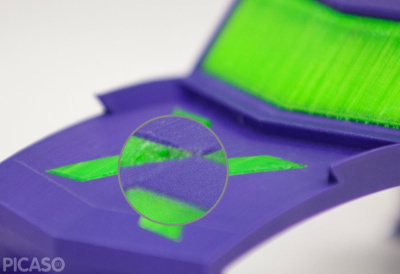 ABS 1,75 мм Picaso 0,75 кг фиолетовый