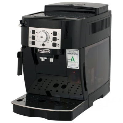 Кофемашина DELONGHI ECAM 22.110.B, 1450 Вт, объем 1,8 л, емкость для зерен 250 г, ручной капучинатор, черная, EСAM 22.110.B