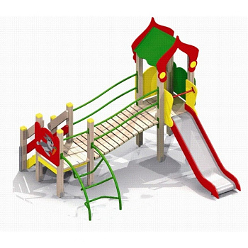 Детский игровой комплекс Лесная сказка №2