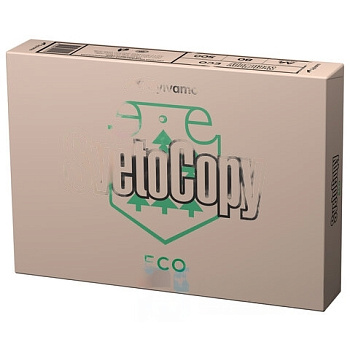 Бумага офисная А4, 80 г/м2, 500 л., SVETOCOPY ECO, белизна 60%