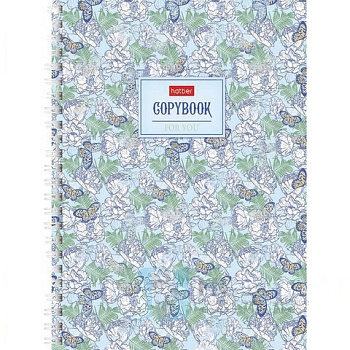 Тетрадь А5, 96 л., HATBER, гребень, клетка, обложка твердая, "В аромате грез", 96Тт5В1гр_24205