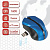 Мышь беспроводная SONNEN WM-250Bl, USB, 1600 dpi, 3 кнопки + 1 колесо-кнопка, оптическая, синяя, 512644