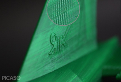 ABS 1,75 мм Picaso 0,75 кг зеленый