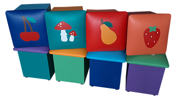 Пуф детский с аппликацией