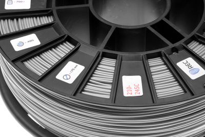 ABS пластик REC 2,85 мм серебристый RAL9022 0,75 кг