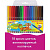 Фломастеры ЮНЛАНДИЯ 18 цветов, "УРОКИ РИСОВАНИЯ", вентилируемый колпачок, ПВХ, 151417