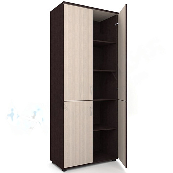 Шкаф для документов с 4-мя дверями 798х418х1960 мм I Серия Референт