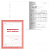 Медицинская карта ребёнка, форма № 026/у-2000, 16 л., картон, офсет, А4 (198x278 мм), красная, STAFF, 130190