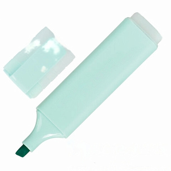 Текстовыделитель BRAUBERG "ORIGINAL PASTEL", БИРЮЗОВЫЙ, линия 1-5 мм, 151694