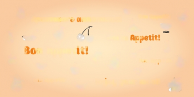 Стенд в столовую Приятного аппетита 1,2х0,6 м