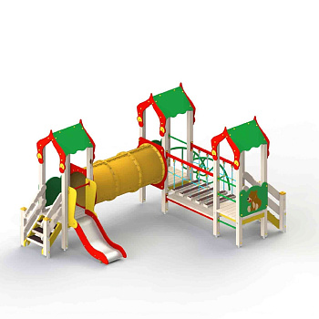 Детский игровой комплекс №15, 5180х3300 мм