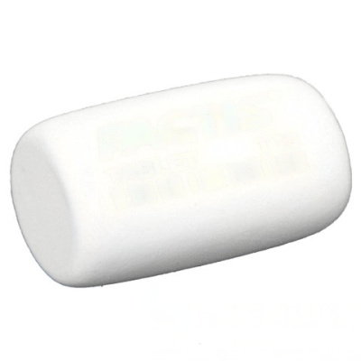 Ластик FACTIS Tablet T 18 (Испания), 45х28х13 мм, белый, скошенный край, CMFT18