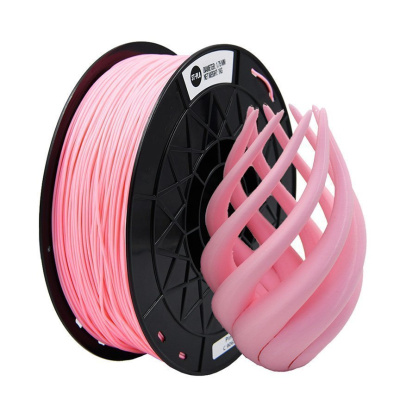 PLA пластик 1,75 SolidFilament розовый 1 кг
