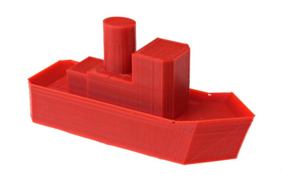 ABS пластик 1,75 REC красный RAL3001 2 кг