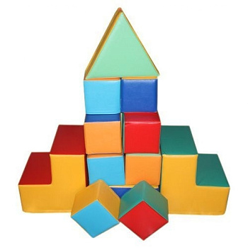 Набор мягких модулей Дружок, 15 элементов