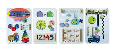 Набор тематических бизибордов, 40х60 см