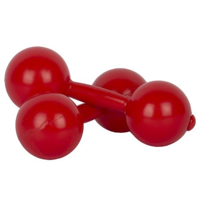 Гантели пластмассовые 0,8 кг с наполнителем (2 шт)