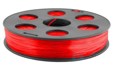Bflex пластик Bestfilament 1,75 мм красный 0,5 кг