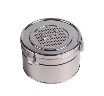 Коробка стерилизационная круглая с фильтрами КСКФ-9