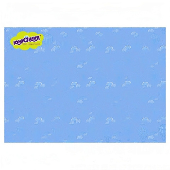 Клеёнка настольная для занятий творчеством ЮНЛАНДИЯ, ВОЗДУШНЫЙ ШАР, 50х70 см, ПВХ, 662456