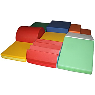 Игровой мягкий модуль-трансформер Палитра-2, 9 элементов