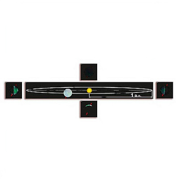 Модель-аппликация Движение Земли и других планет