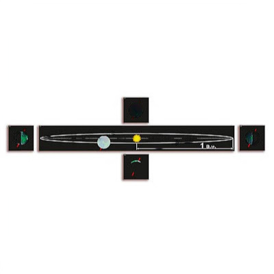 Модель-аппликация Движение Земли и других планет