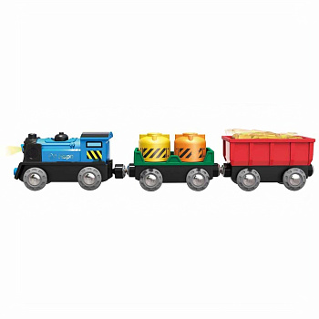 Товарный поезд на батарейках