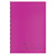 Тетрадь А4, 80 л., HATBER, гребень, клетка, обложка пластик, "DIAMOND NEON-РОЗОВАЯ", 80Т4B1гр_02033, T165508