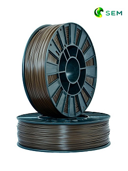 ABS пластик 1,75 SEM коричневый 0,8 кг