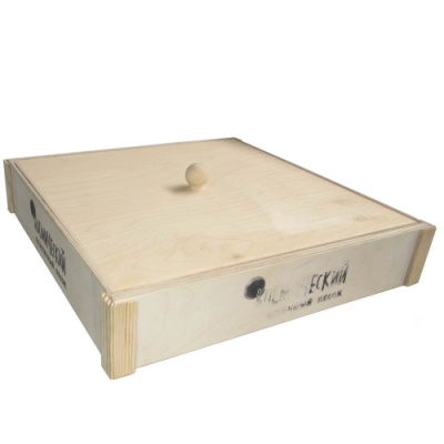 Песочница настольная с крышкой и песком