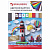 Картон цветной А4 МЕЛОВАННЫЙ (глянцевый), ВОЛШЕБНЫЙ, 10 листов 10 цветов, в папке, BRAUBERG, 200х290 мм, "Маяк", 129915