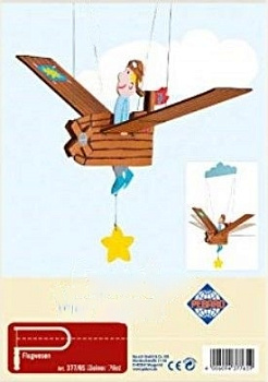 Заготовка из фанеры Маленький пилот для выпиливания лобзиком