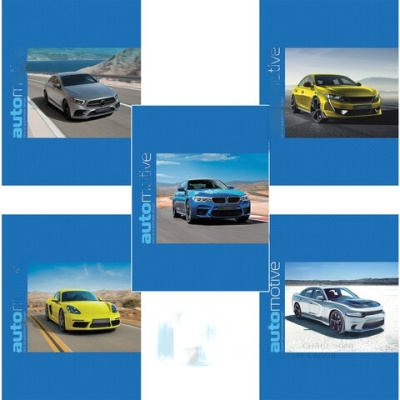 Тетрадь А5, 48 л., HATBER-ECO, скоба, офсет №2 ЭКОНОМ, клетка, обложка картон, "Авто", 48Т5D1