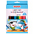 Карандаши цветные ПИФАГОР "Веселые акулята", 18 цветов, классические, заточенные, 181817